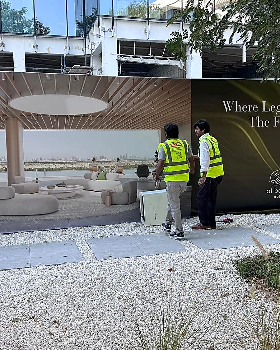 Site Hoarding — Hoarding & Fencing signage by Brand Visual Advertising