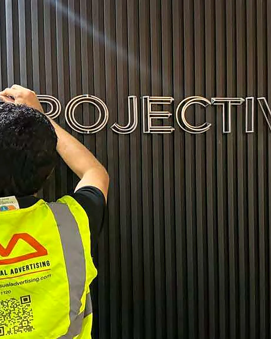 Sign Maintenance by Brand Visual Advertising — installed project
